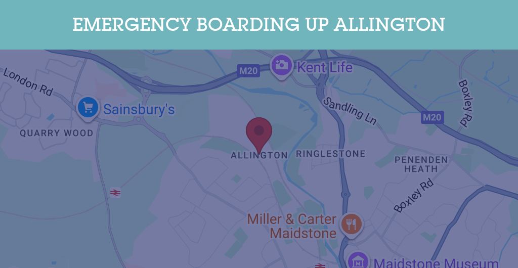 Emergency Boarding Up Services in Allington - ME16
