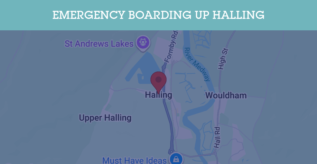 Emergency Boarding Up Services in Halling - ME2