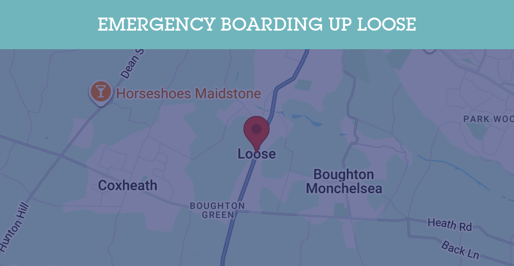 Emergency Boarding Up Services in Loose - ME15