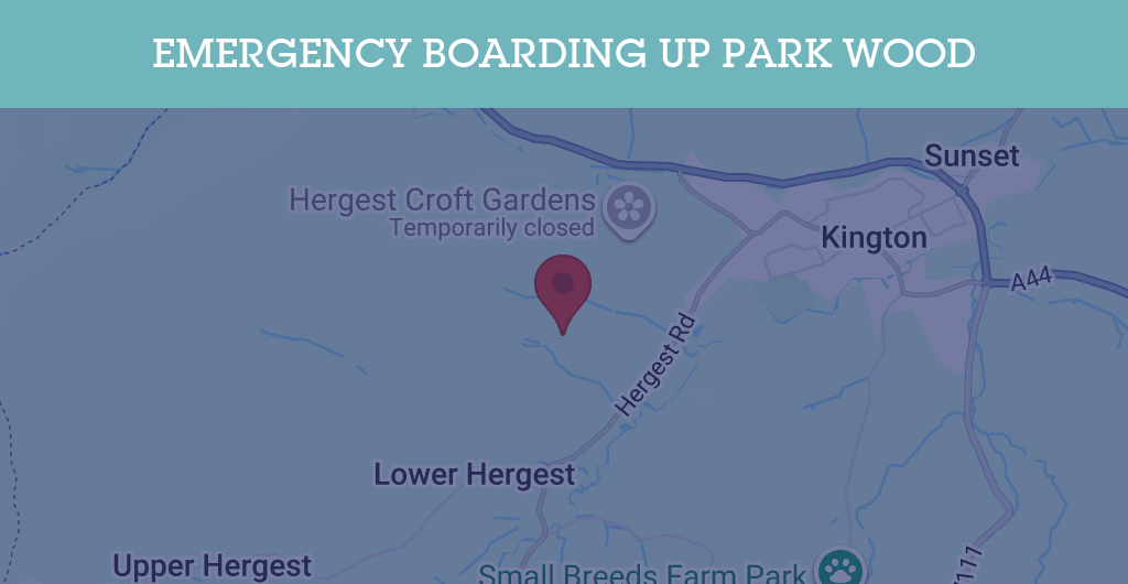 Emergency Boarding Up Services in Park Wood - ME15