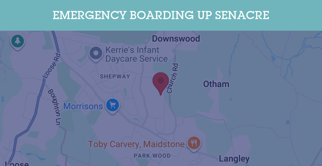 Emergency Boarding Up Services in Senacre - ME15