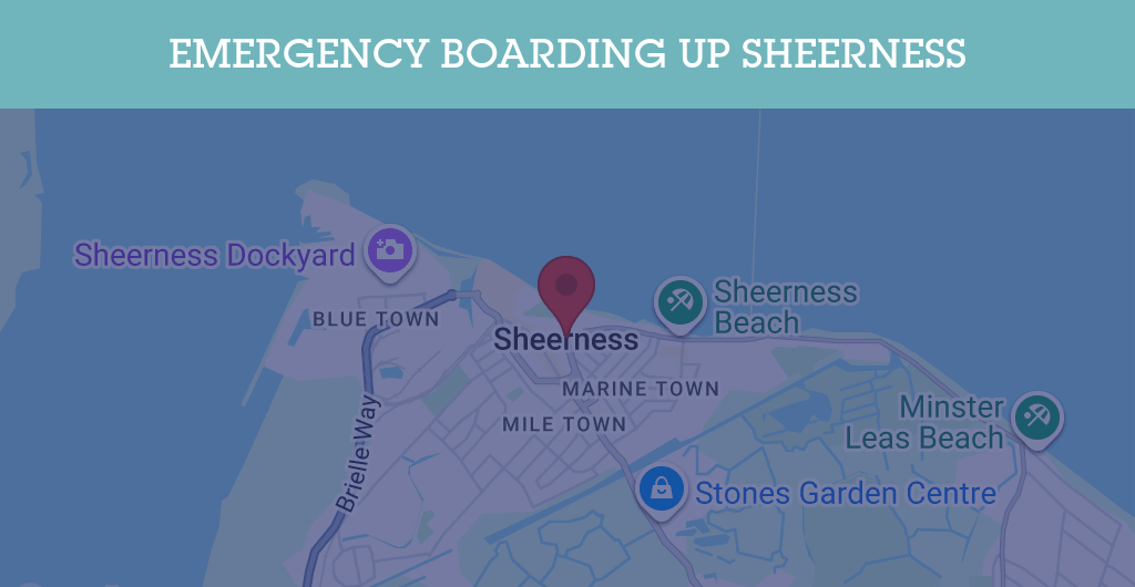 Emergency Boarding Up Services in Sheerness - ME12